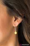 Paparazzi "Roam On" Yellow Necklace & Earring Set Paparazzi Jewelry
