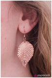 Paparazzi "Do Not Leaf Me - Copper Necklace" necklace Paparazzi Jewelry