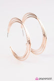 Paparazzi "Shine For The Taking" Rose Gold Earrings Paparazzi Jewelry
