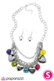 Paparazzi "Change of Heart" Multi 004XX Necklace & Earring Set Paparazzi Jewelry