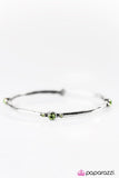 Paparazzi "Girl Of My GLEAMS" Green Bracelet Paparazzi Jewelry