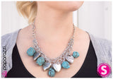 Paparazzi "Change of Heart" Turquoise 005XX Necklace & Earring Set Paparazzi Jewelry