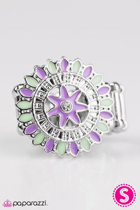 Paparazzi "Summer Spree" Purple Ring Paparazzi Jewelry