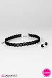 Paparazzi "Keep Your Friends Close" Black Choker Necklace & Earring Set Paparazzi Jewelry