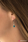 Paparazzi "Seize The Sparkle" Blue Necklace & Earring Set Paparazzi Jewelry
