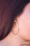 Paparazzi "Western Diamondback" Copper Earrings Paparazzi Jewelry