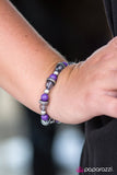 Paparazzi "Colors Speak Louder Than Words" Purple Bracelet Paparazzi Jewelry