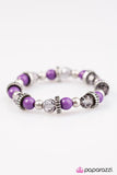 Paparazzi "Colors Speak Louder Than Words" Purple Bracelet Paparazzi Jewelry