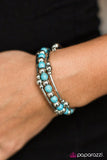 Paparazzi "Groundbreaking" Blue Bracelet Paparazzi Jewelry