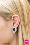 Paparazzi "Red Carpet Royalty" Black Clip On Earrings Paparazzi Jewelry