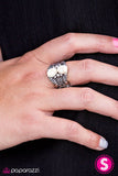 Paparazzi "Dunes Day" White Ring Paparazzi Jewelry