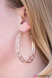 Paparazzi "Chasing Daylight" Rose Earrings Paparazzi Jewelry