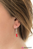 Paparazzi "Extraordinary Explorer" Red Necklace & Earring Set Paparazzi Jewelry