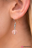 Paparazzi "Glitzy-est Of Them All" Pink Necklace & Earring Set Paparazzi Jewelry