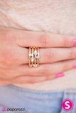 Paparazzi "Tampa Tango" Gold Ring Paparazzi Jewelry