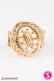 Paparazzi "Full Tilt" Gold Ring Paparazzi Jewelry