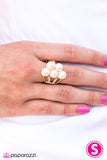 Paparazzi "Can You Keep A SEA-cret?" Gold Ring Paparazzi Jewelry