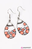 Paparazzi "Lost At Sea" Orange Earrings Paparazzi Jewelry