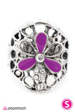 Paparazzi "A Spoonful of Sparkle" Purple 001XX Ring Paparazzi Jewelry