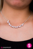 Paparazzi "Commander In SPARKLE" Pink Necklace & Earring Set Paparazzi Jewelry