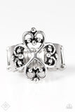 Paparazzi "Regal Romance" FASHION FIX Silver Ring Paparazzi Jewelry