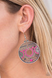 Paparazzi "A Taste Of Tahiti" Pink Earrings Paparazzi Jewelry