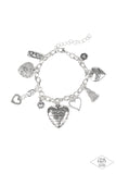 Paparazzi "Pure In Heart" Silver Bracelet Paparazzi Jewelry
