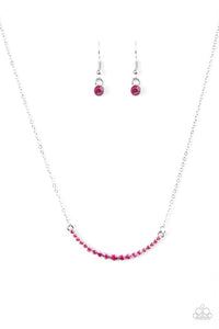 Paparazzi "Rockin Rhinestones" Pink Necklace & Earring Set Paparazzi Jewelry