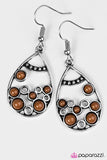 Paparazzi "Lost At Sea" Brown Earrings Paparazzi Jewelry