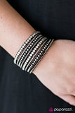 Paparazzi "Guitars and Glitter" Black Wrap Bracelet Paparazzi Jewelry