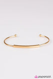 Paparazzi "Minimally Metro" Gold Bracelet Paparazzi Jewelry