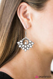 Paparazzi "Isla Bella" White Earrings Paparazzi Jewelry