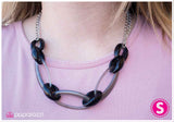 Paparazzi "Play Nice - Black" necklace Paparazzi Jewelry