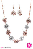 Paparazzi "Bloom or Bust" Multi Necklace & Earring Set Paparazzi Jewelry