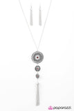 Paparazzi "Courage Is My Compass" Red Necklace & Earring Set Paparazzi Jewelry