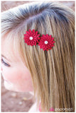 Paparazzi "This Little Piggy - Red" hair clip Paparazzi Jewelry
