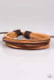 Paparazzi "Carefree Castaway" Brown Urban Bracelet Unisex Paparazzi Jewelry