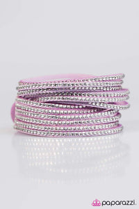 Paparazzi "Do The Hustle" Purple Wrap Bracelet Paparazzi Jewelry