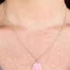 Paparazzi "Summer Rose" Pink Necklace & Earring Set Paparazzi Jewelry