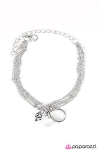 Paparazzi "Celestial Charm" White Bracelet Paparazzi Jewelry