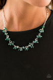 Paparazzi "Leading STARLIGHT" Green Necklace & Earring Set Paparazzi Jewelry