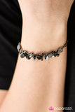 Paparazzi "Shimmer Train" Black Bracelet Paparazzi Jewelry