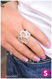 Paparazzi "Seeing Stars" Silver Ring Paparazzi Jewelry