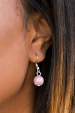 Paparazzi "Box Office Romance" Pink Necklace & Earring Set Paparazzi Jewelry