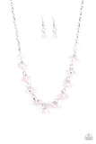 Paparazzi "Leading STARLIGHT" Pink Necklace & Earring Set Paparazzi Jewelry