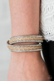 Paparazzi "SLAY The Field" Brown Wrap Bracelet Paparazzi Jewelry