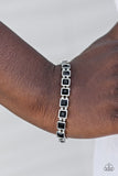 Paparazzi "A GLAM Of Few Words" Black Bracelet Paparazzi Jewelry