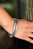 Paparazzi "METRO-politan" Blue Bracelet Paparazzi Jewelry