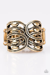 Paparazzi "The Glory DAZE" Brass Ring Paparazzi Jewelry