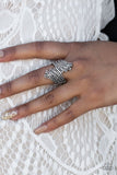 Paparazzi "Tidal Shimmer" Silver Ring Paparazzi Jewelry